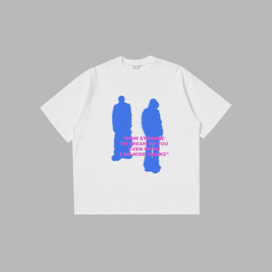 Vintage Shadow Graphic Oversized Tee