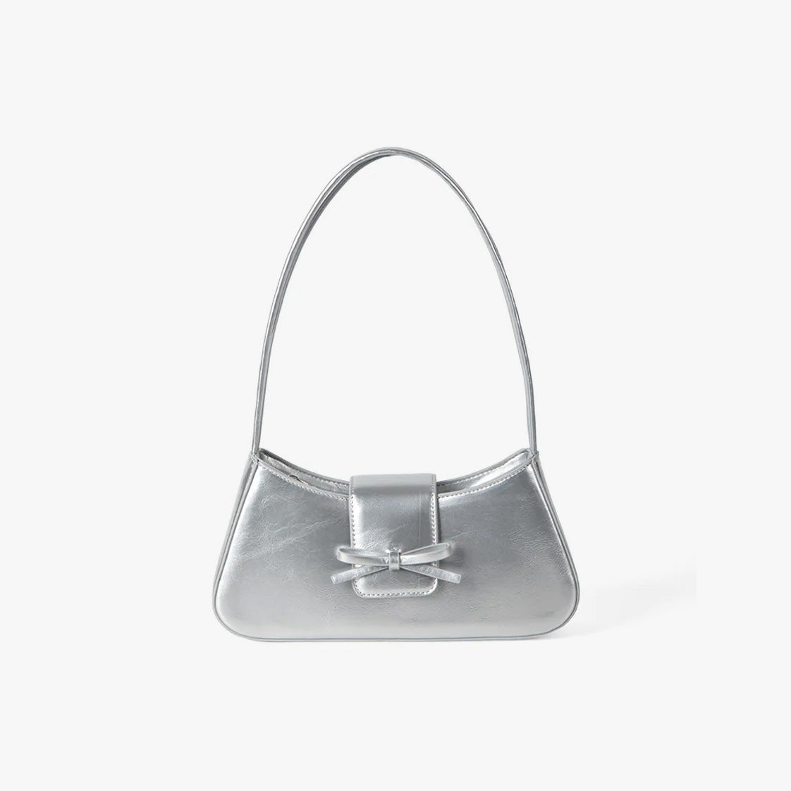 Ruby Aesthetic Bow Leather Handbag